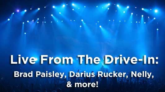 Get your cheap tickets for Live From The Drive-In events today!